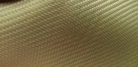 materiales compuestos de la fibra de carbono de la armadura llana 200GSM, tela a prueba de balas de Kevlar