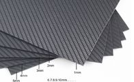La fibra de carbono sólida de los productos de alta densidad de la fibra de carbono cubre 0.2m m - 6m m