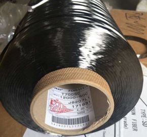 La alta resistencia 5000 del cansancio de la fibra de carbono de  12K del módulo mide longitud
