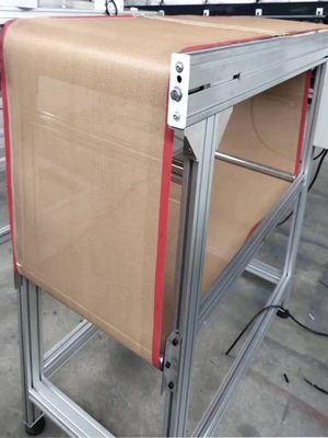 banda transportadora de la malla de Ptfe del vidrio de fibra de 10*10m m E